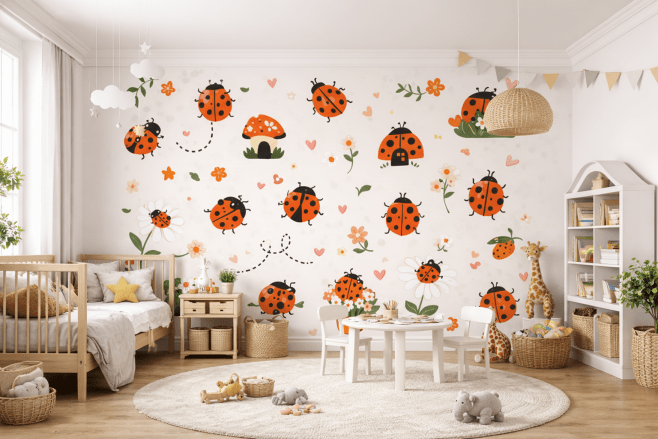 Ladybug Tapestry