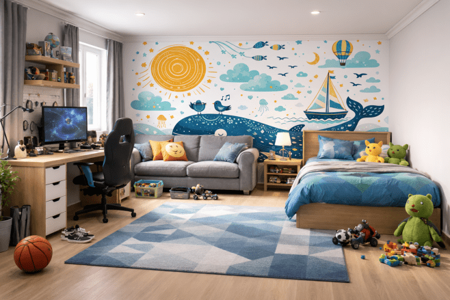 Whale Song Mural