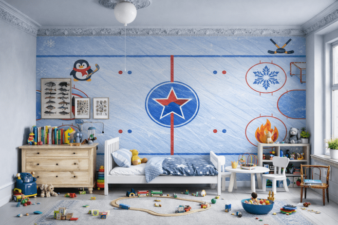 Frozen Arena Mural