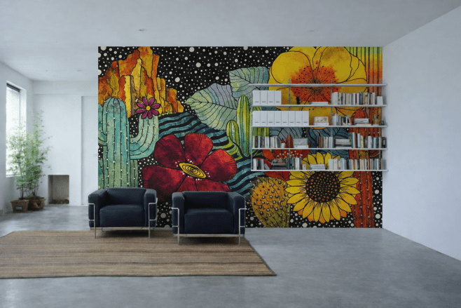 Desert Blossom Mosaic