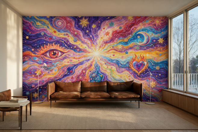 Radiant Celestial Eye