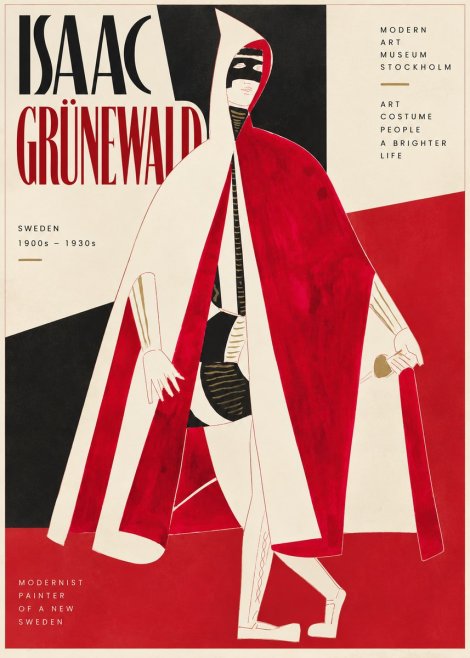Isaac Grünewald Costume Design I No5 - Plakat