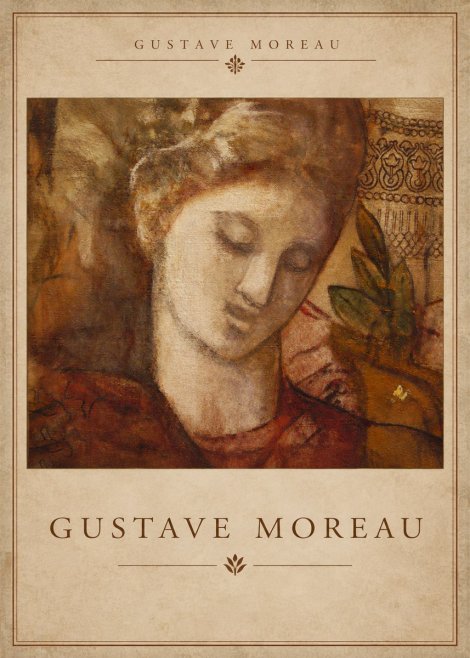 Gustave Moreau Female Head Study No4 - Plakat