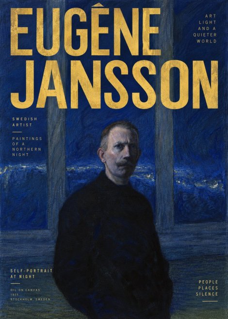 Eugène Jansson Portrait of the Artist I No6 - Plakat
