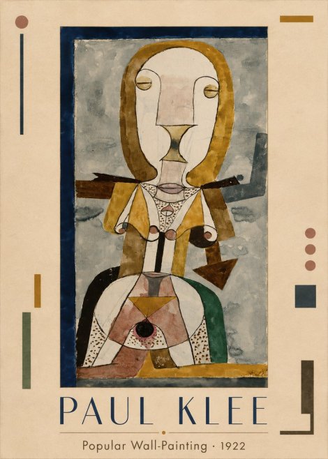 Paul Klee Popular Wall-painting No1 - Plakat