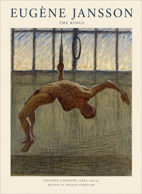Eugène Jansson The Rings No1 - Plakat