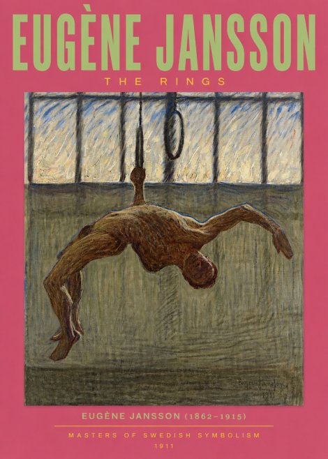 Eugène Jansson The Rings No3 - Plakat