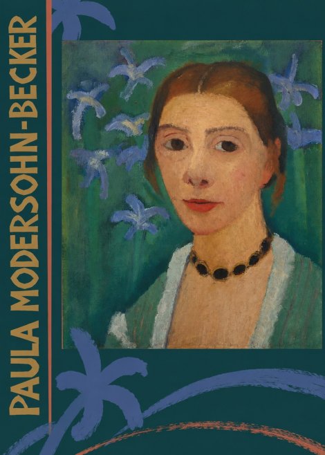 Paula Modersohn-Becker Self-portrait with Blue Flowers No2 - Plakat