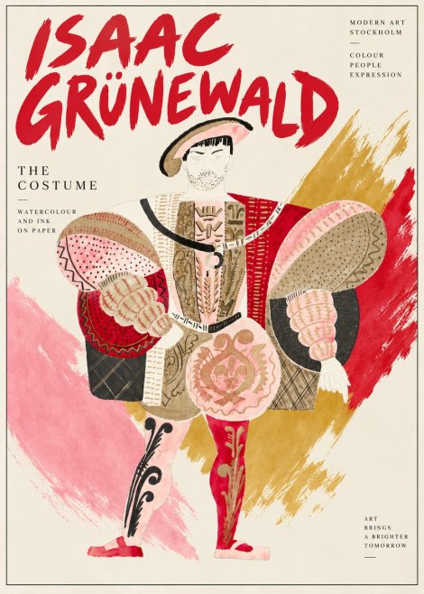 Isaac Grünewald The Costume I No5 - Plakat