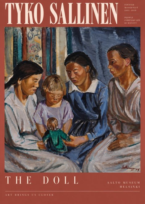 Tyko Sallinen The Doll No2 - Plakat