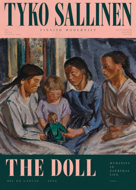 Tyko Sallinen The Doll No4 - Plakat
