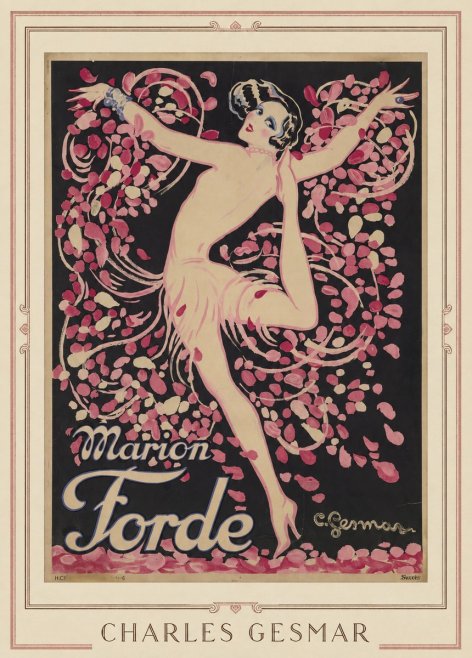 Charles Gesmar Marion Forde I No1 - Plakat