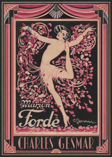 Charles Gesmar Marion Forde I No4 - Plakat