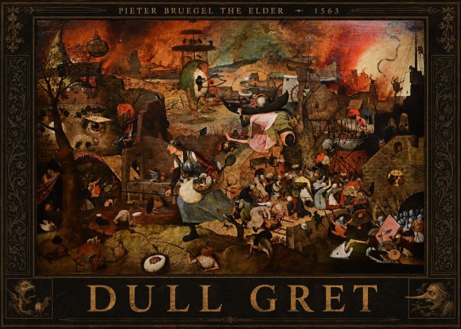Pieter Bruegel Dull Gret I No3 - Plakat