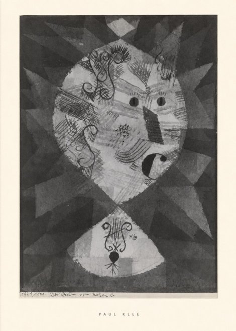 Paul Klee Der O Vom Hohen C No6 - Plakat