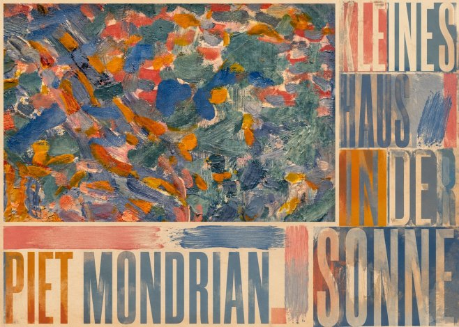 Piet Mondrian Kleines Haus in Der Sonne I No5 - Plakat