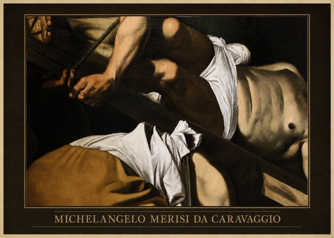 Michelangelo Merisi da Caravaggio The Crucifixion of Saint Peter I No6 - Plakat