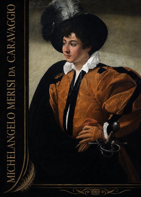 Michelangelo Merisi da Caravaggio Young Man with a Plumed Hat No2 - Plakat