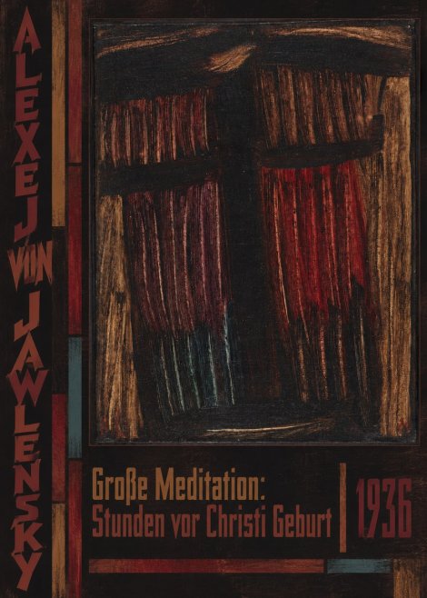 Alexej von Jawlensky Große Meditation: Stunden Vor Christi Geburt No3 - Plakat