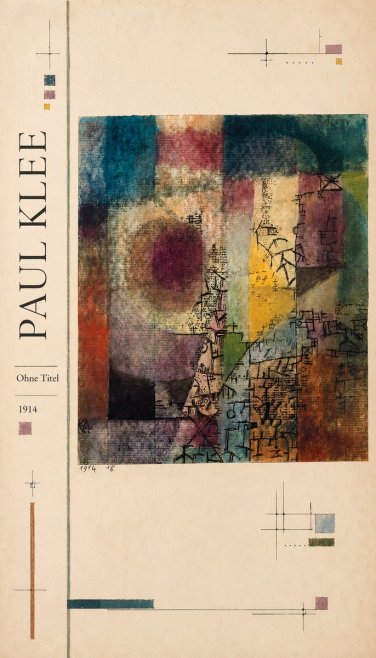 Paul Klee Ohne Titel I No2 - Plakat