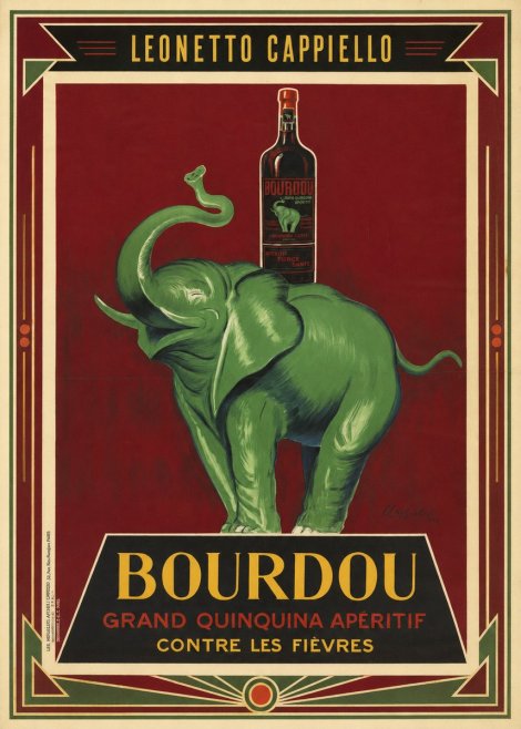 Leonetto Cappiello Bourdou No1 - Plakat