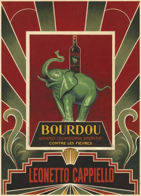 Leonetto Cappiello Bourdou No6 - Plakat