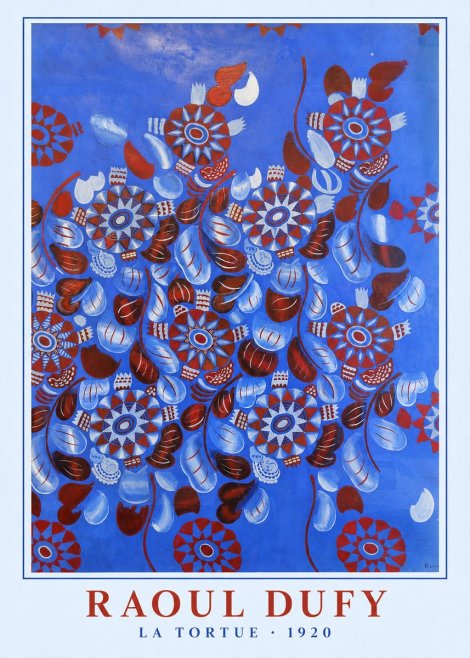 Raoul Dufy La Tortue No2 - Plakat