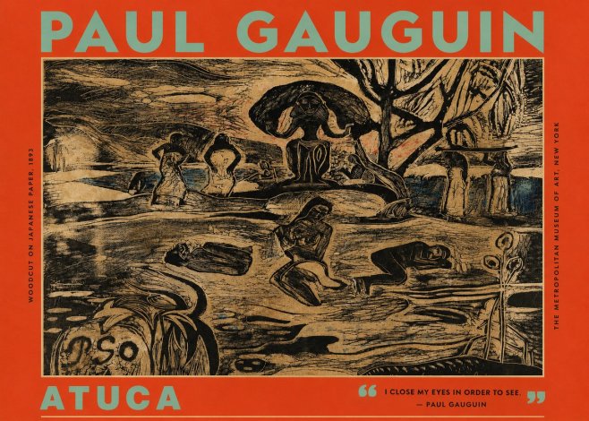Paul Gauguin Atuca No2 - Plakat
