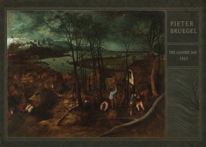 Pieter Bruegel The Gloomy Day No4 - Plakat