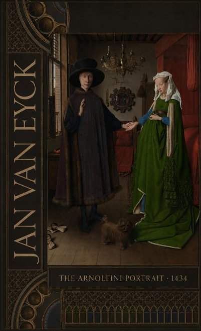 Jan van Eyck The Arnolfini Portrait I No3 - Plakat