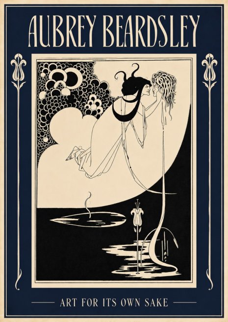 Aubrey Beardsley Art for Its Own Sake No2 - Plakat
