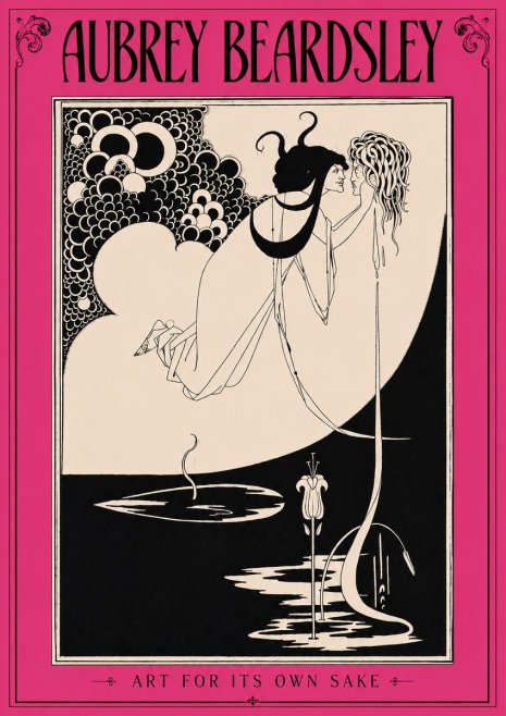 Aubrey Beardsley Art for Its Own Sake No3 - Plakat