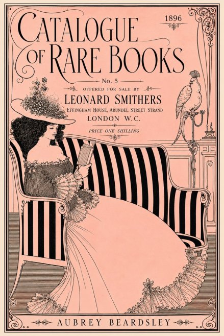 Aubrey Beardsley Catalogue of Rare Books No4 - Plakat