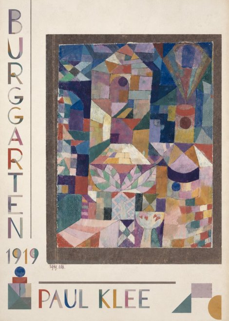 Paul Klee Burggarten No2 - Plakat