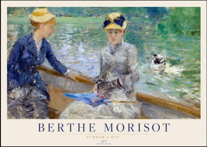 Berthe Morisot Summer's Day No1 - Plakat