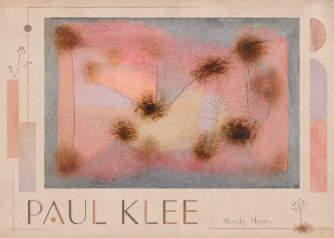 Paul Klee Hardy Plants I No1 - Plakat