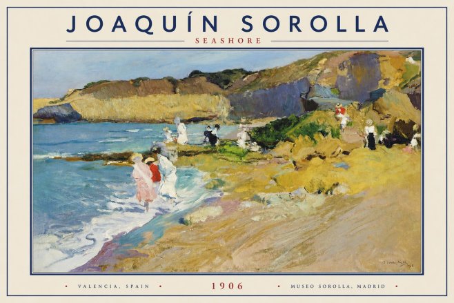 Sorolla Seashore No3 - Plakat