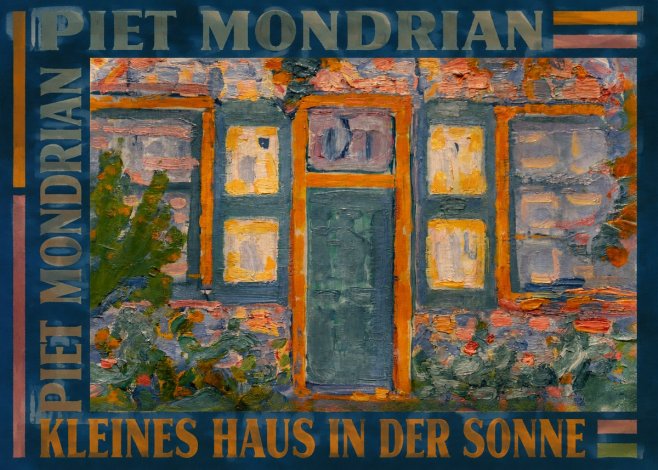 Piet Mondrian Kleines Haus in Der Sonne II No5 - Plakat