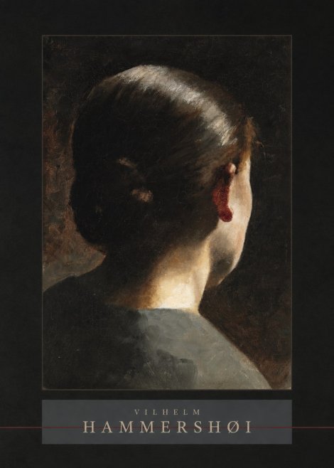 Vilhelm Hammershøi Woman from Behind No3 - Plakat