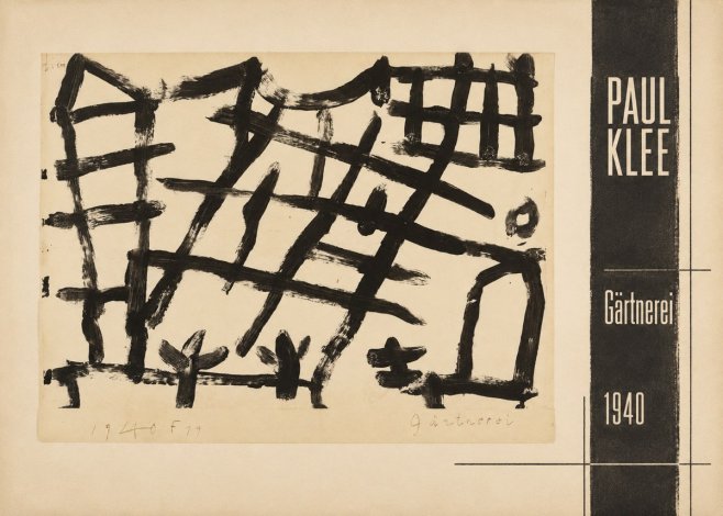 Paul Klee Gärtnerei No3 - Plakat