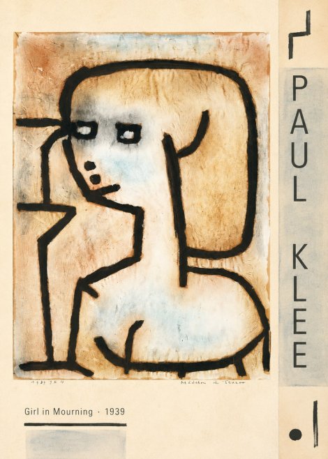 Paul Klee Girl in Mourning No2 - Plakat