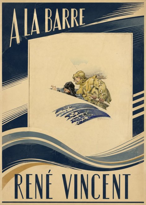 René Vincent A La Barre No2 - Plakat