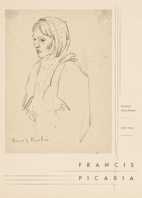 Francis Picabia Portrait D'une Femme No4 - Plakat