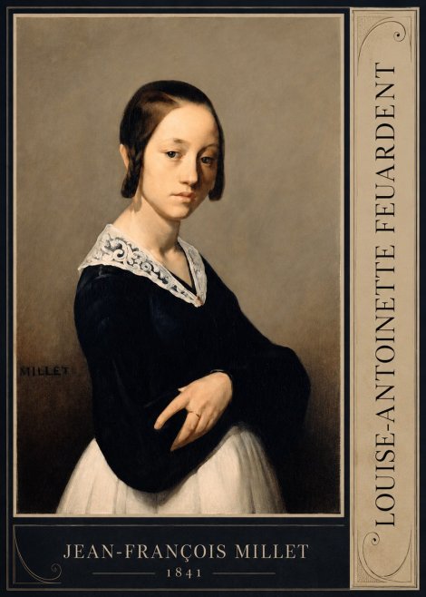 Jean-François Millet Louise-antoinette Feuardent No6 - Plakat