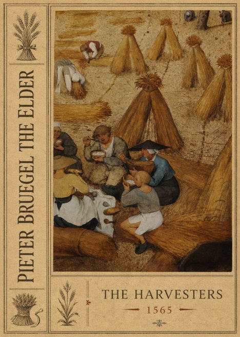 Pieter Bruegel The Harvesters I No2 - Plakat