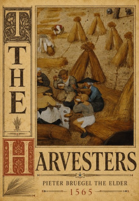 Pieter Bruegel The Harvesters I No5 - Plakat