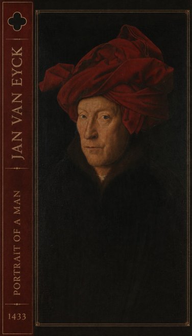 Jan van Eyck Portrait of a Man II No2 - Plakat