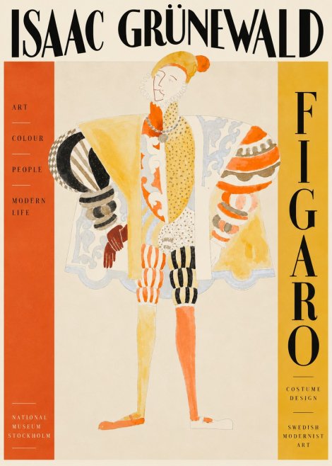 Isaac Grünewald Figaro I No4 - Plakat