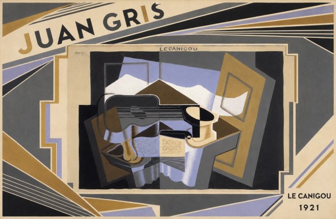 Juan Gris Le Canigou No4 - Plakat