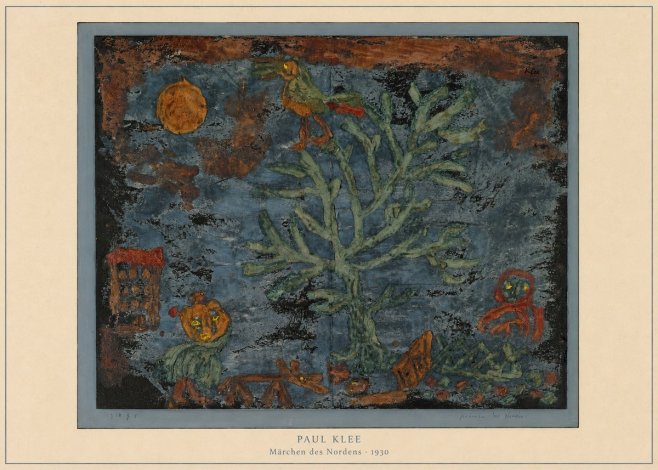 Paul Klee Märchen Des Nordens No6 - Plakat